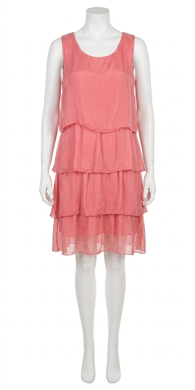 NEW GIGI MODA sora silk dress in rosewood